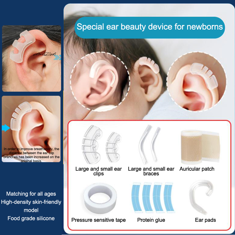 Baby Products Essentials - Silicone Infant Ear Corrector Protruding Ear