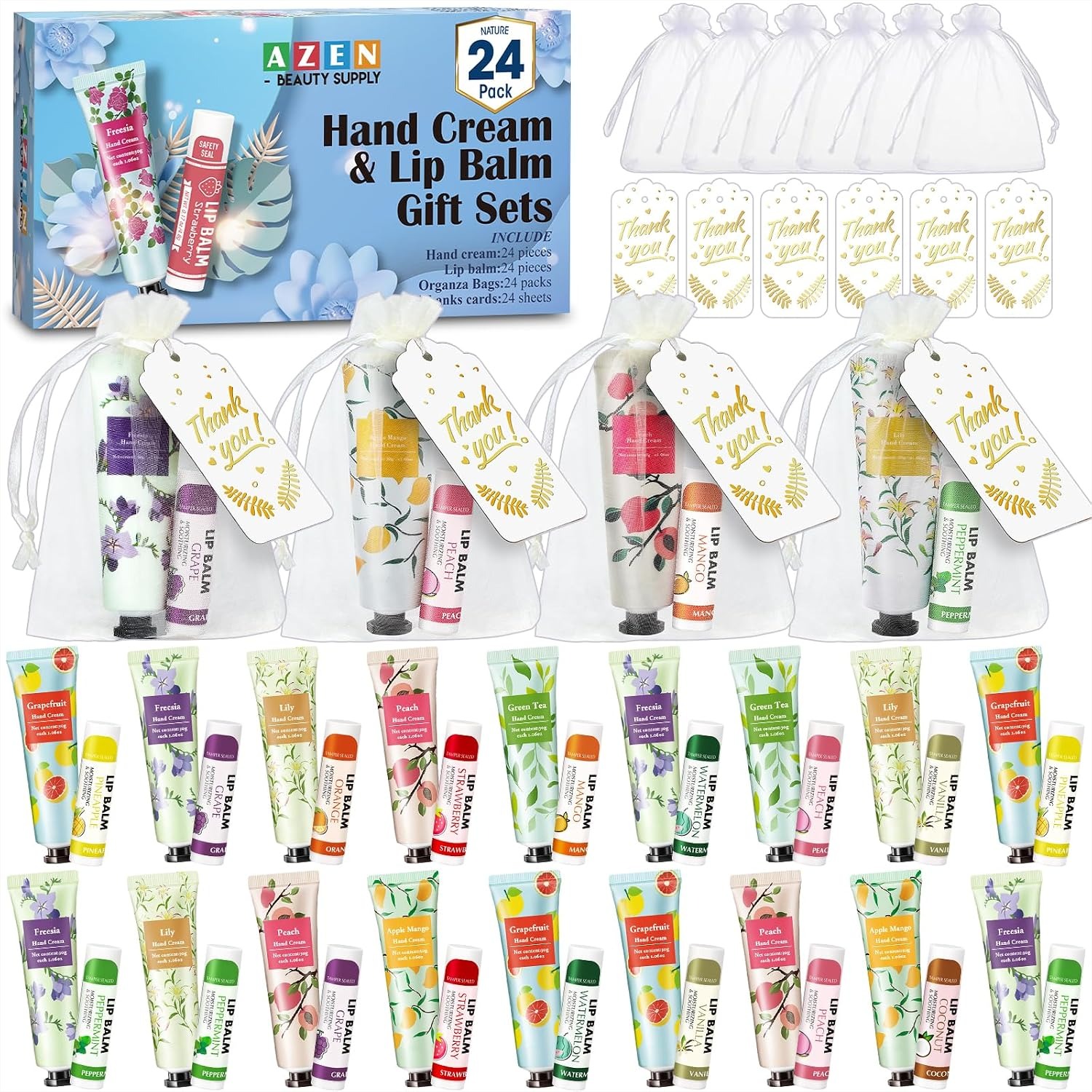 Baby Products Cream - 24 Sets Bulk Hand Cream and