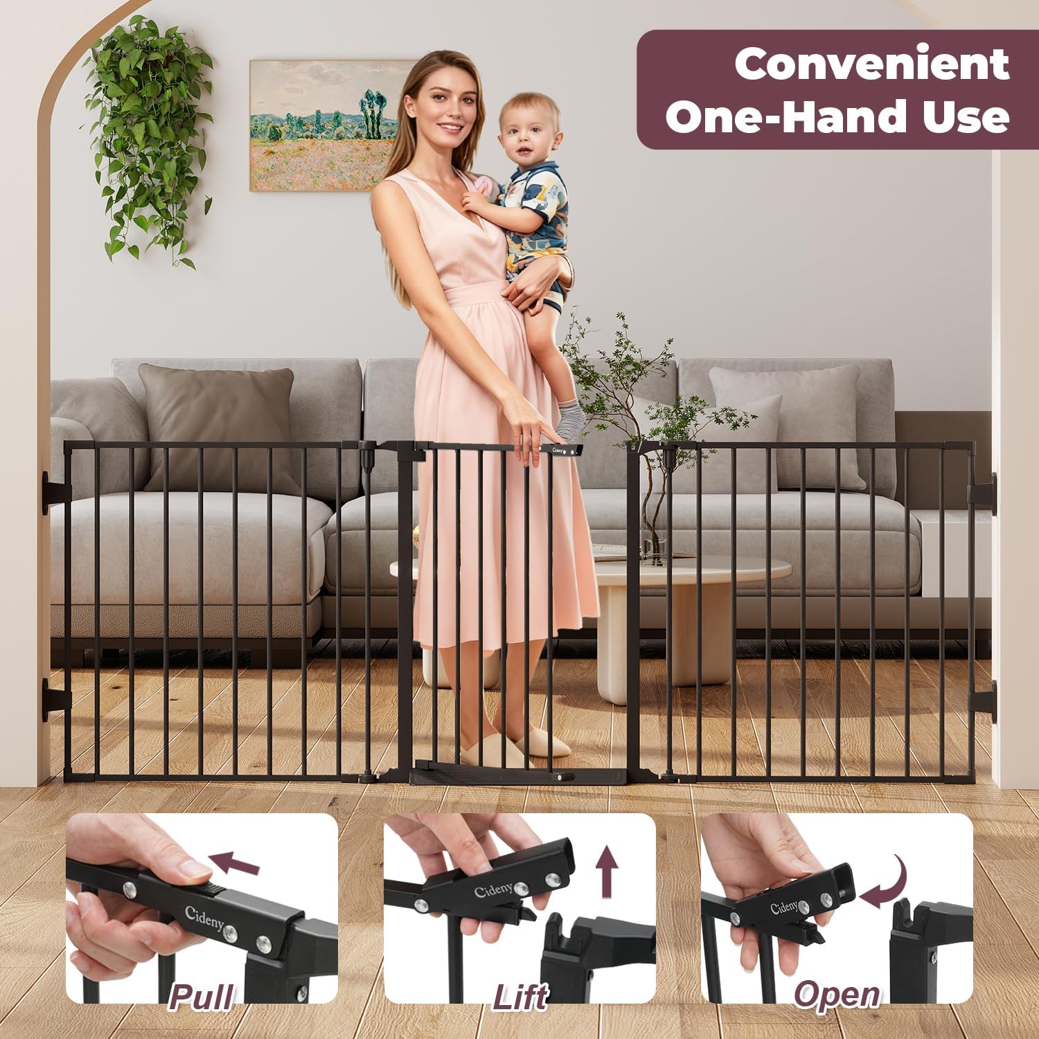 Extra Wide Baby Gate 29.4-78