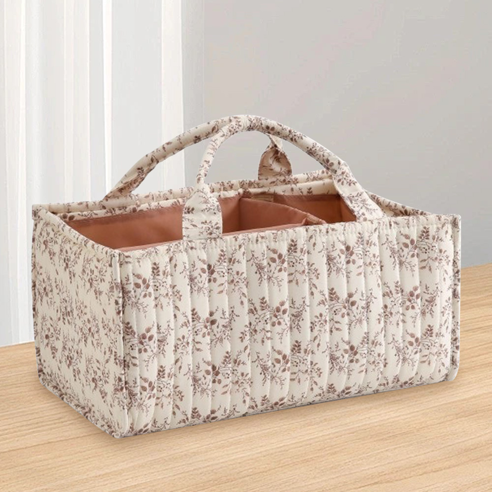 Floral Nursery Storage Basket  – обзор и цена Baby Products Essentials
