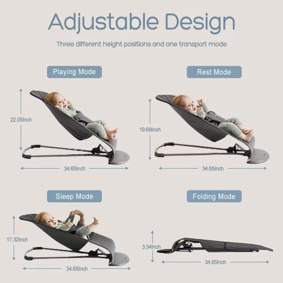 Baby Rocking Chair Foldable Ba – обзор и цена Baby Swing Bouncer