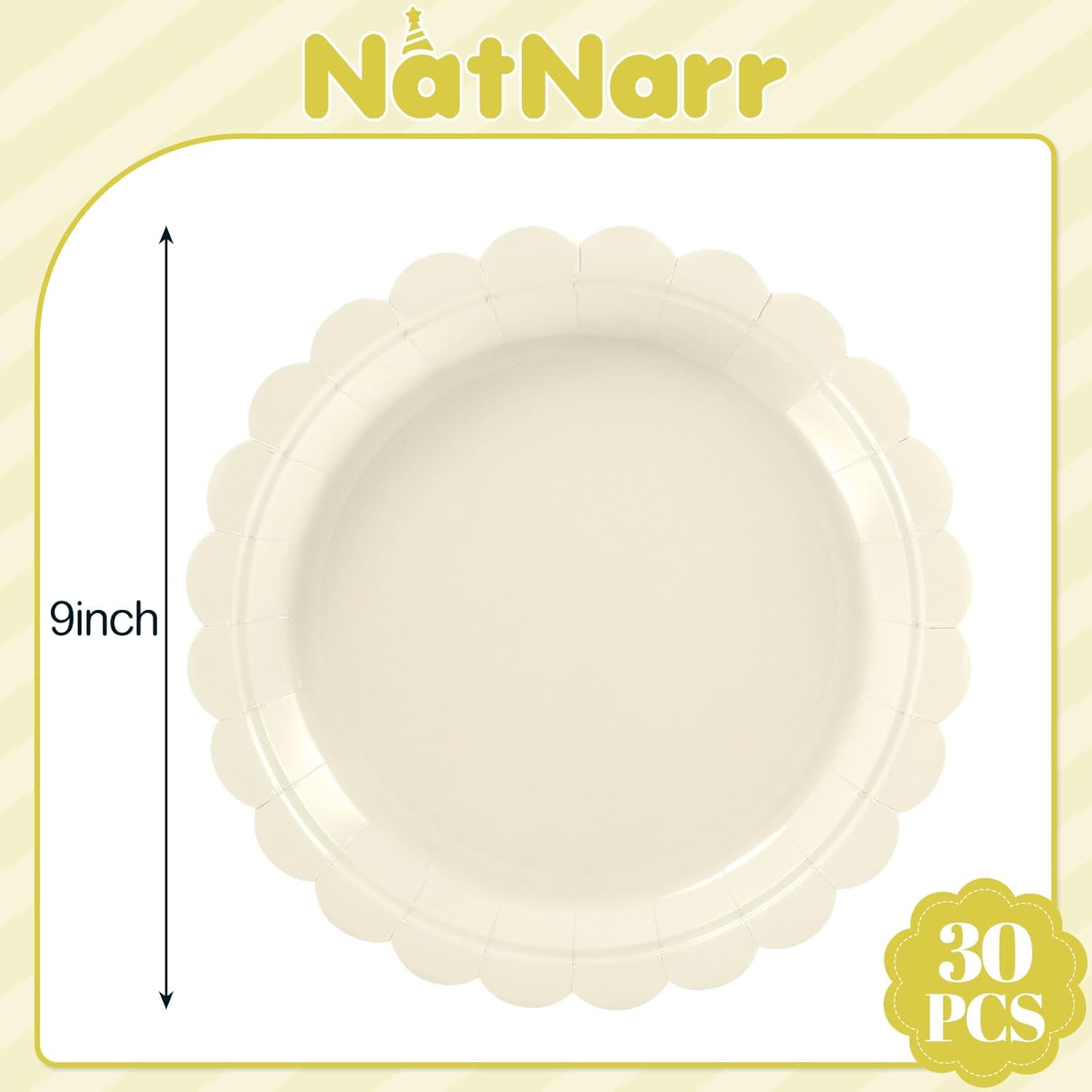Ivory Paper Plates 9 Inch Disp – обзор и цена Baby Products Cream