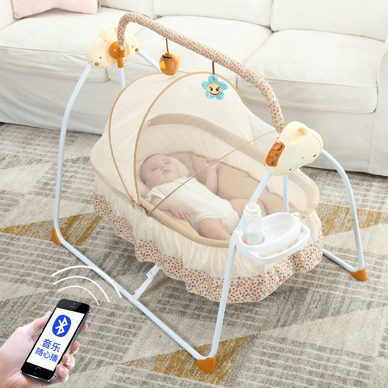 Smart Electric Baby Cradle Bed – обзор и цена Baby Swing Bouncer