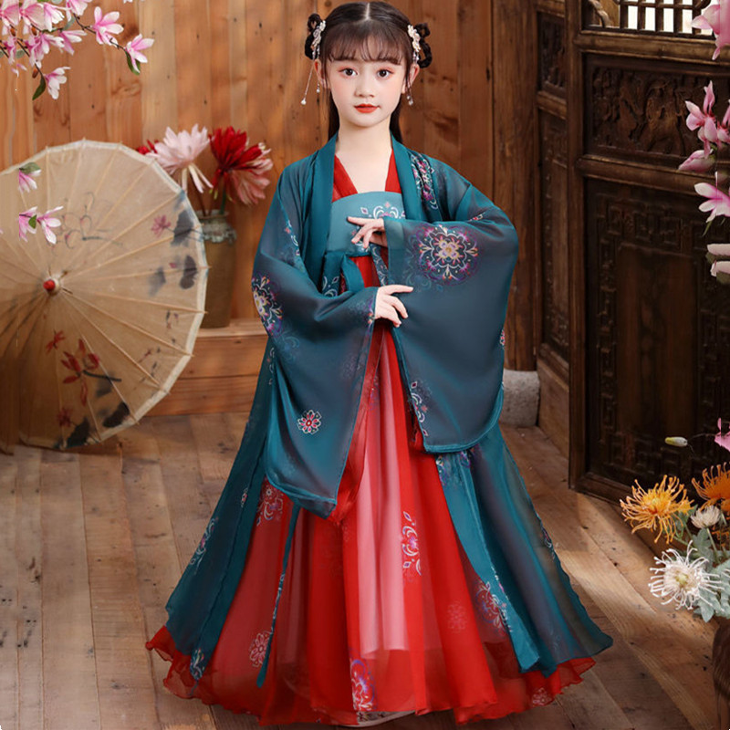 Summer Hanfu Dress Girl Fairy  – обзор и цена Baby Products For Summer