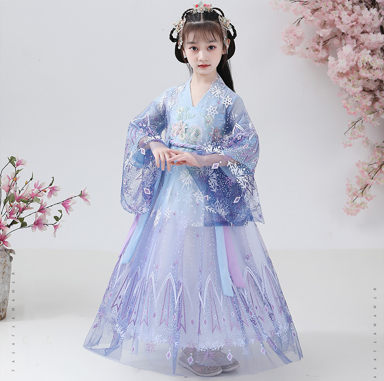 Summer Hanfu Dress Girl Fairy  – обзор и цена Baby Products For Summer