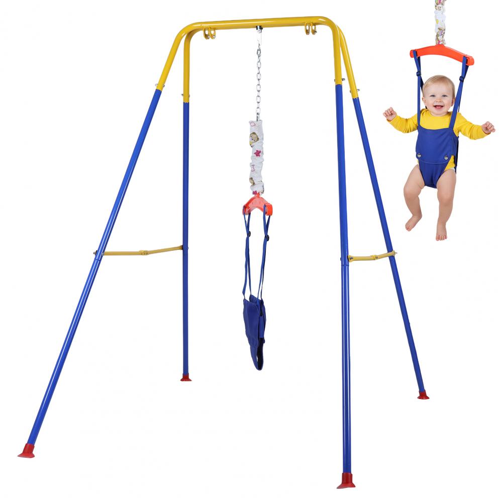 Baby Jumper with Stand, Indoor – обзор и цена Baby Swing Bouncer