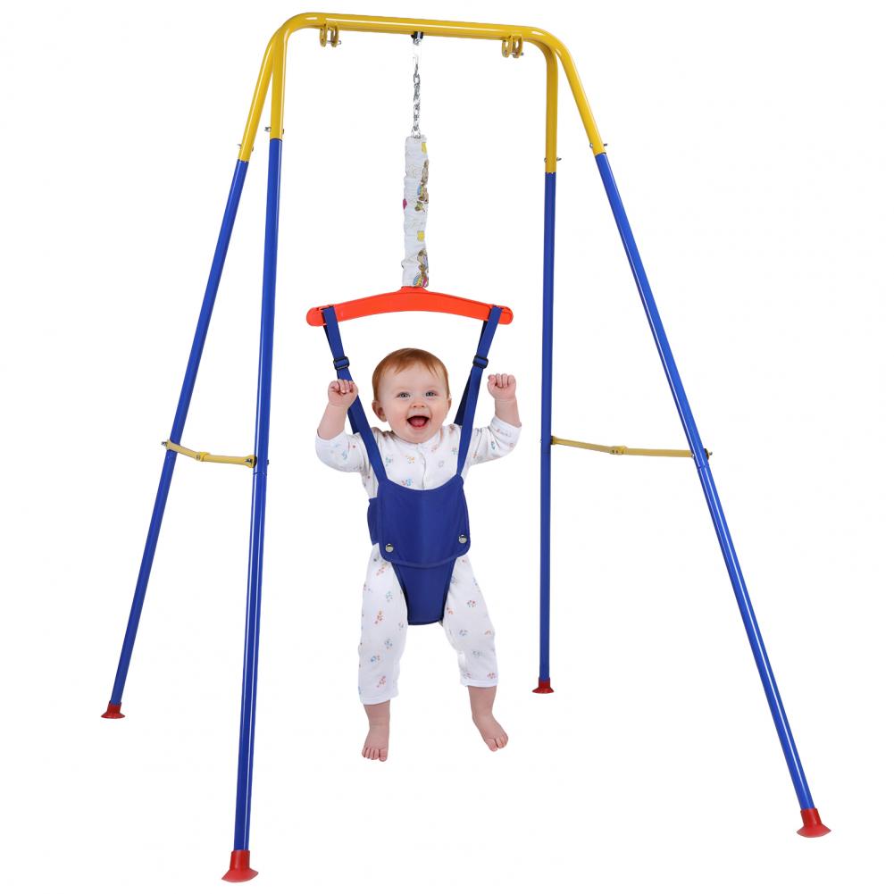 Baby Jumper with Stand, Indoor – обзор и цена Baby Swing Bouncer