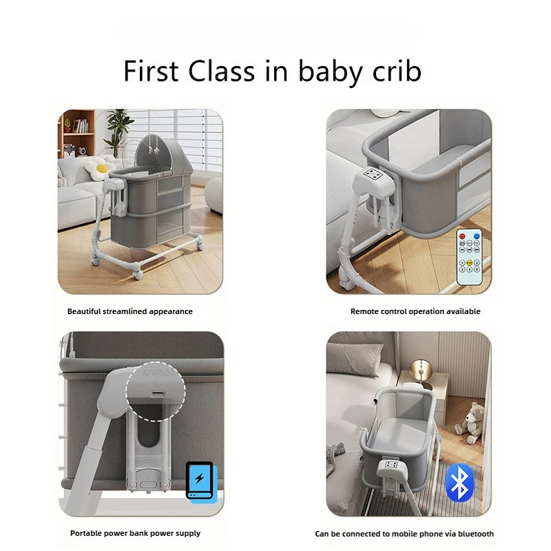 Portable Child Beds Multifunct – обзор и цена Baby Swing Bouncer