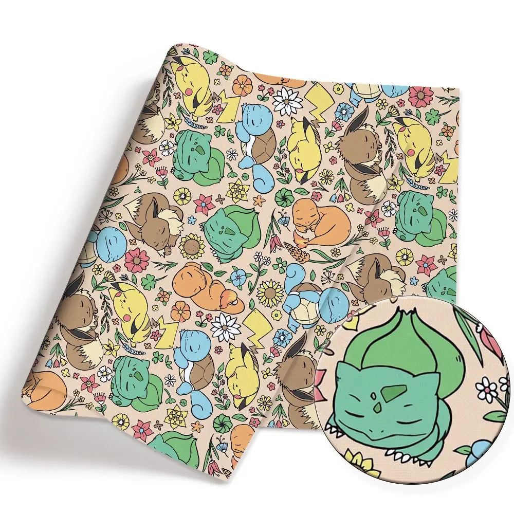 Pokemon Cartoon Fabric140*50cm – обзор и цена Baby Products Japan
