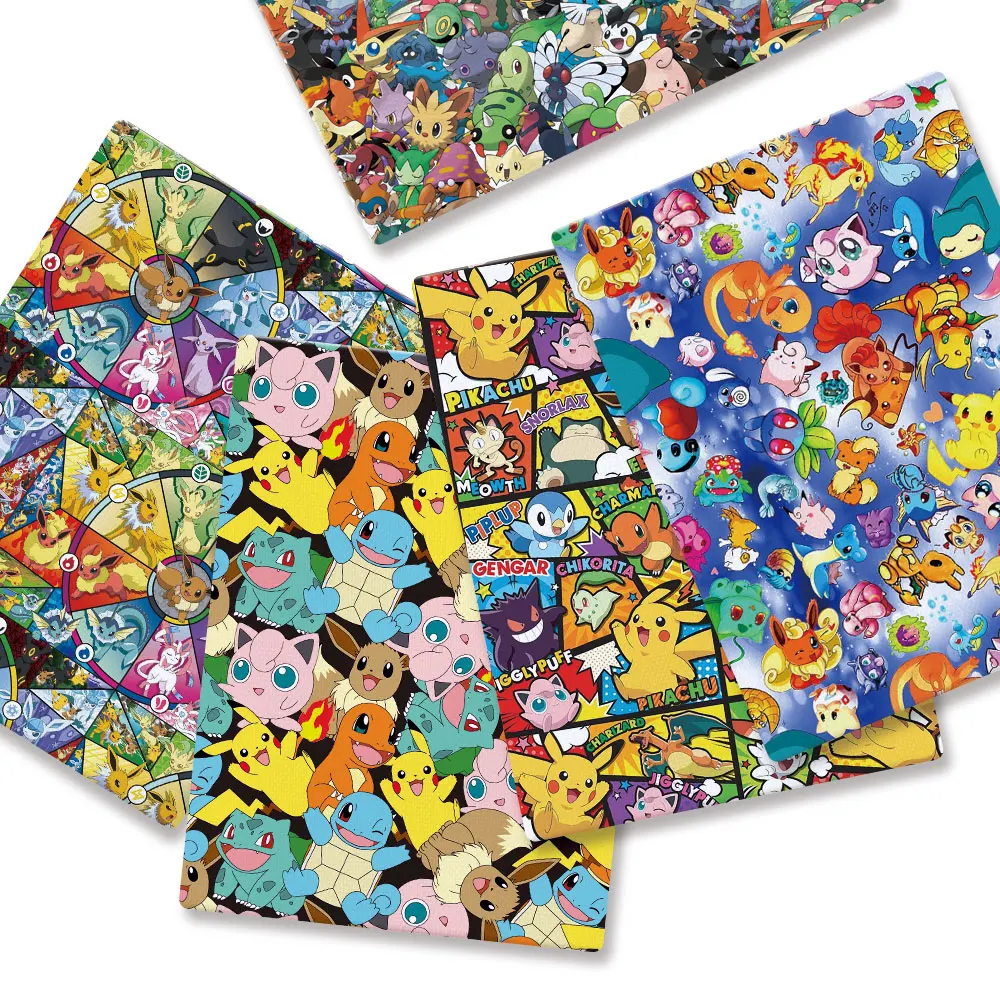 Pokemon Cartoon Fabric140*50cm – обзор и цена Baby Products Japan