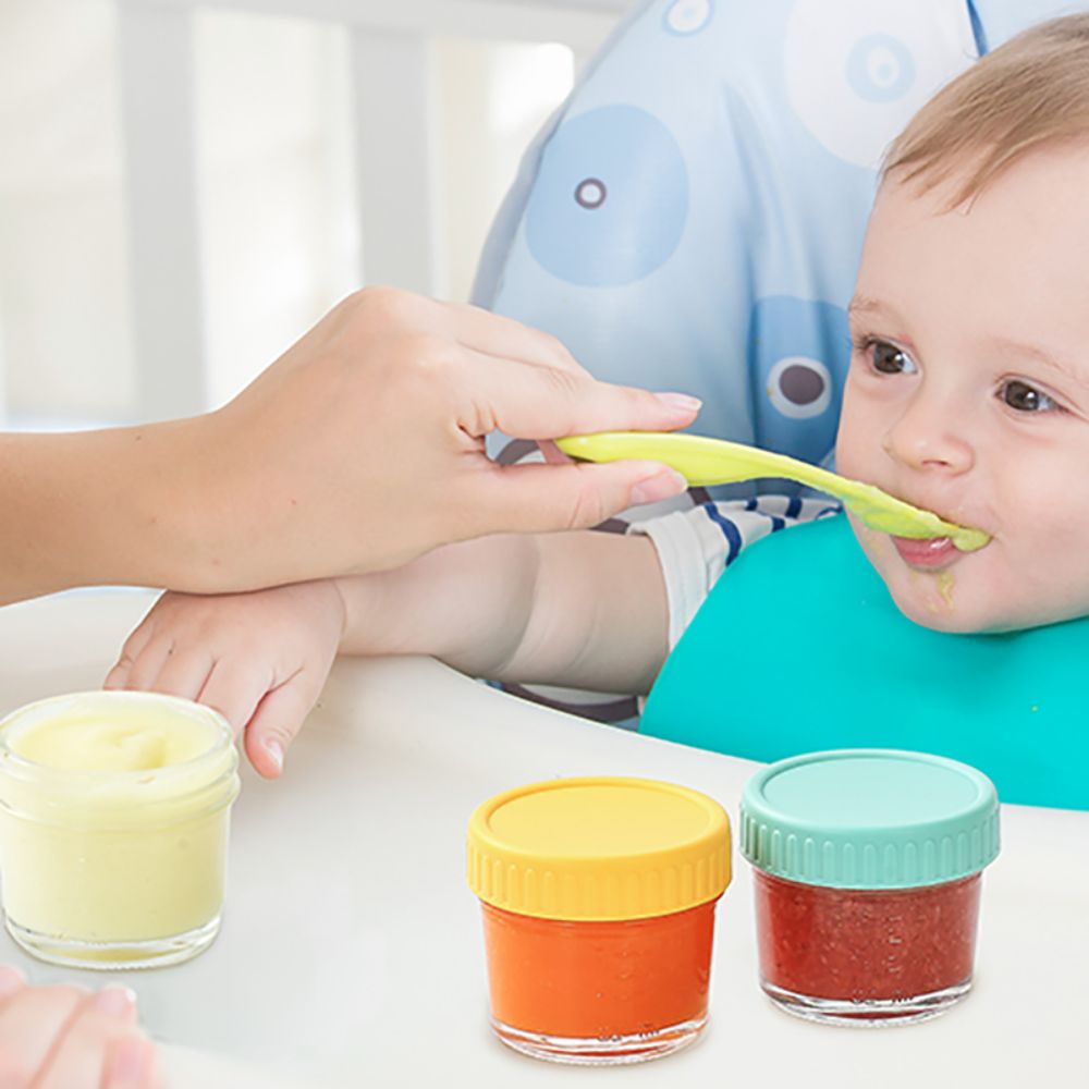 6pcs Glass Baby Food Jar Reusa – обзор и цена Baby Food Storage Jar