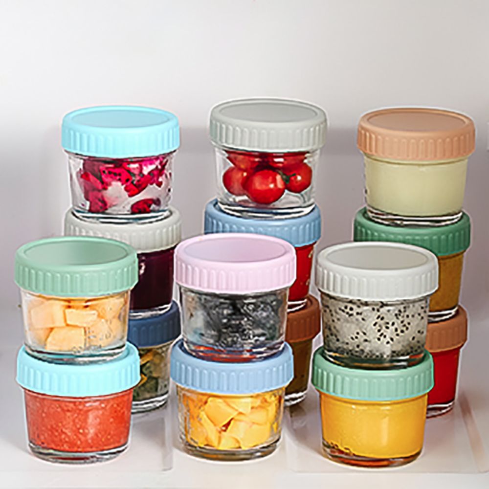 6pcs Glass Baby Food Jar Reusa – обзор и цена Baby Food Storage Jar