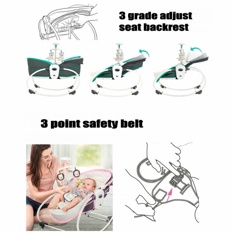 5 In 1 Baby Rocker Infant Swin – обзор и цена Baby Swing Bouncer