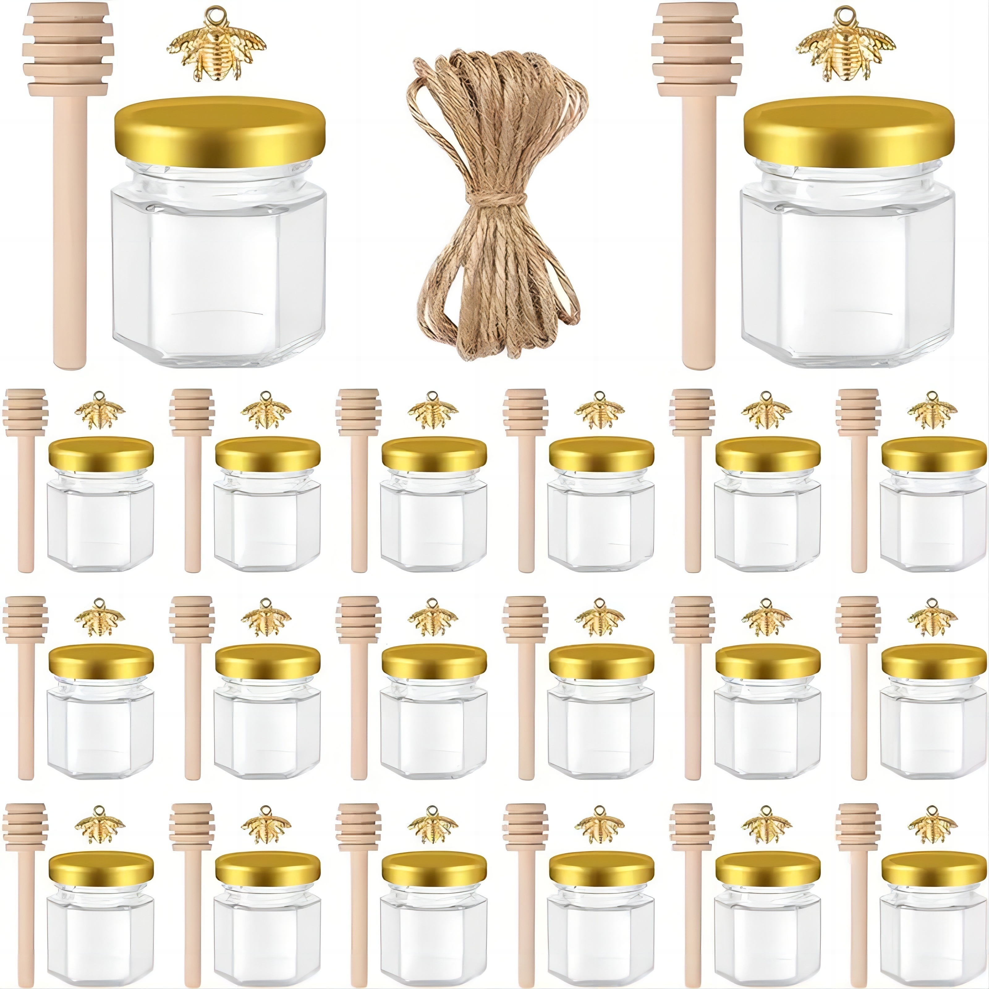 1.5 Oz Hexagon Mini Glass Hone – обзор и цена Baby Food Storage Jar