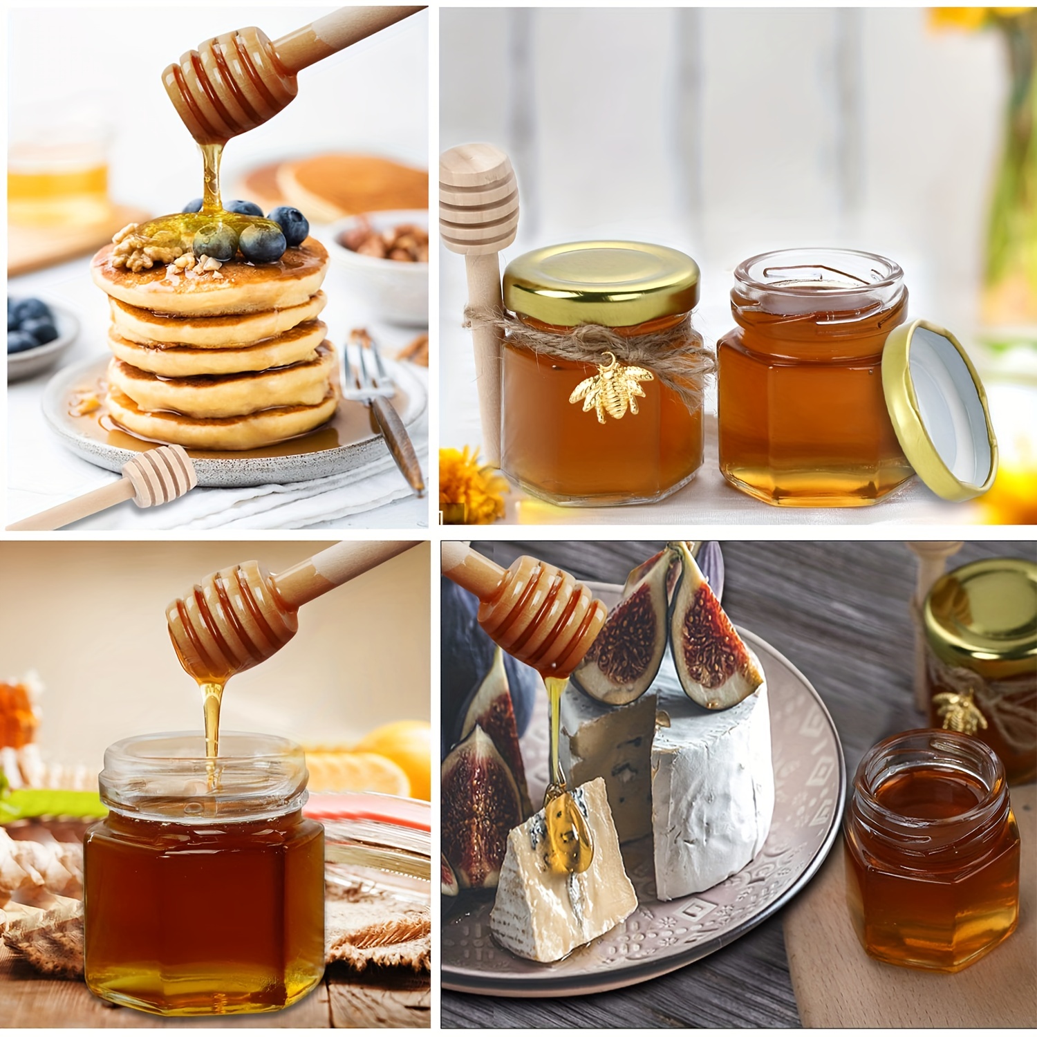 1.5 Oz Hexagon Mini Glass Hone – обзор и цена Baby Food Storage Jar