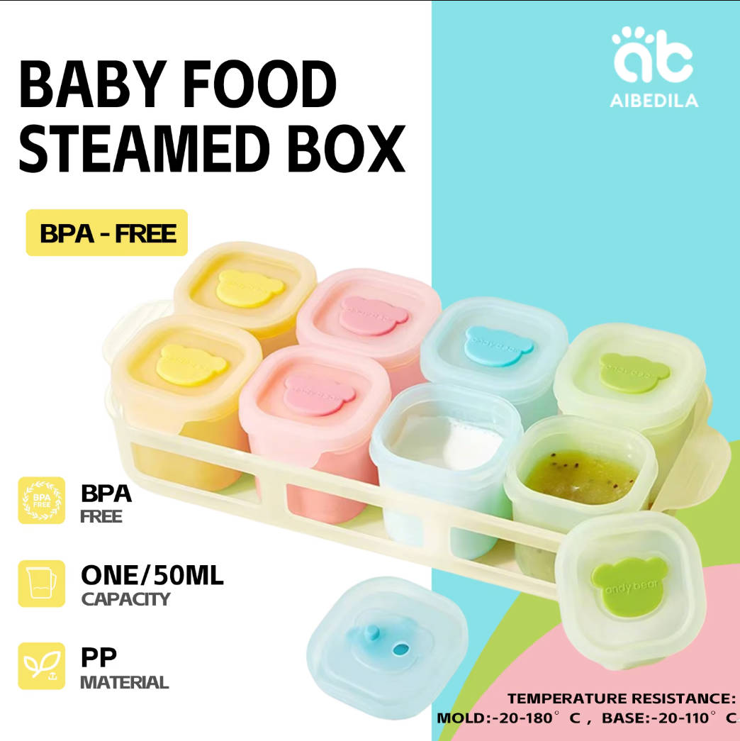 AIBEDILA Baby Silicone Food Fr – обзор и цена Baby Food Storage Jar