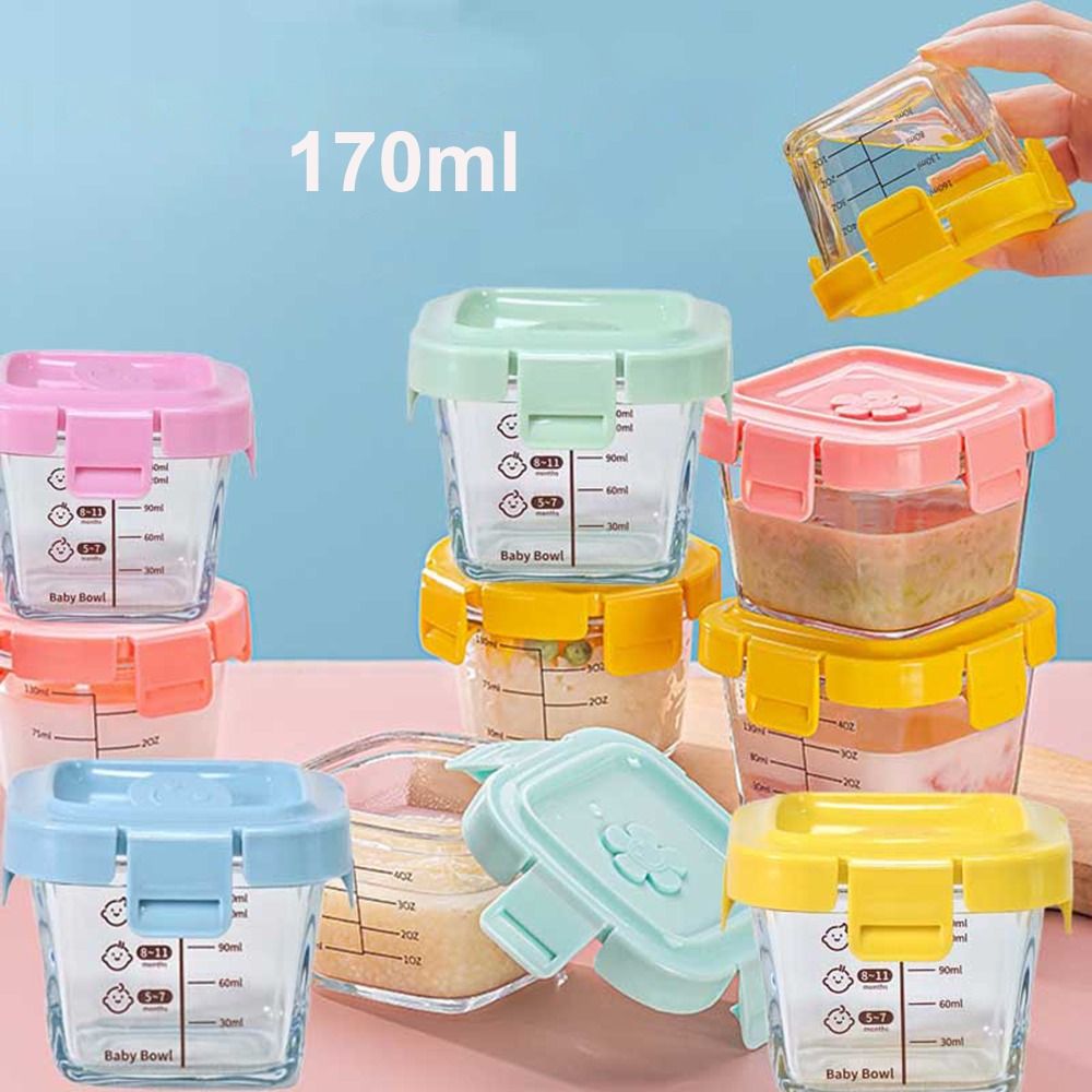 170ml Glass Food Storage Box F – обзор и цена Baby Food Storage Jar