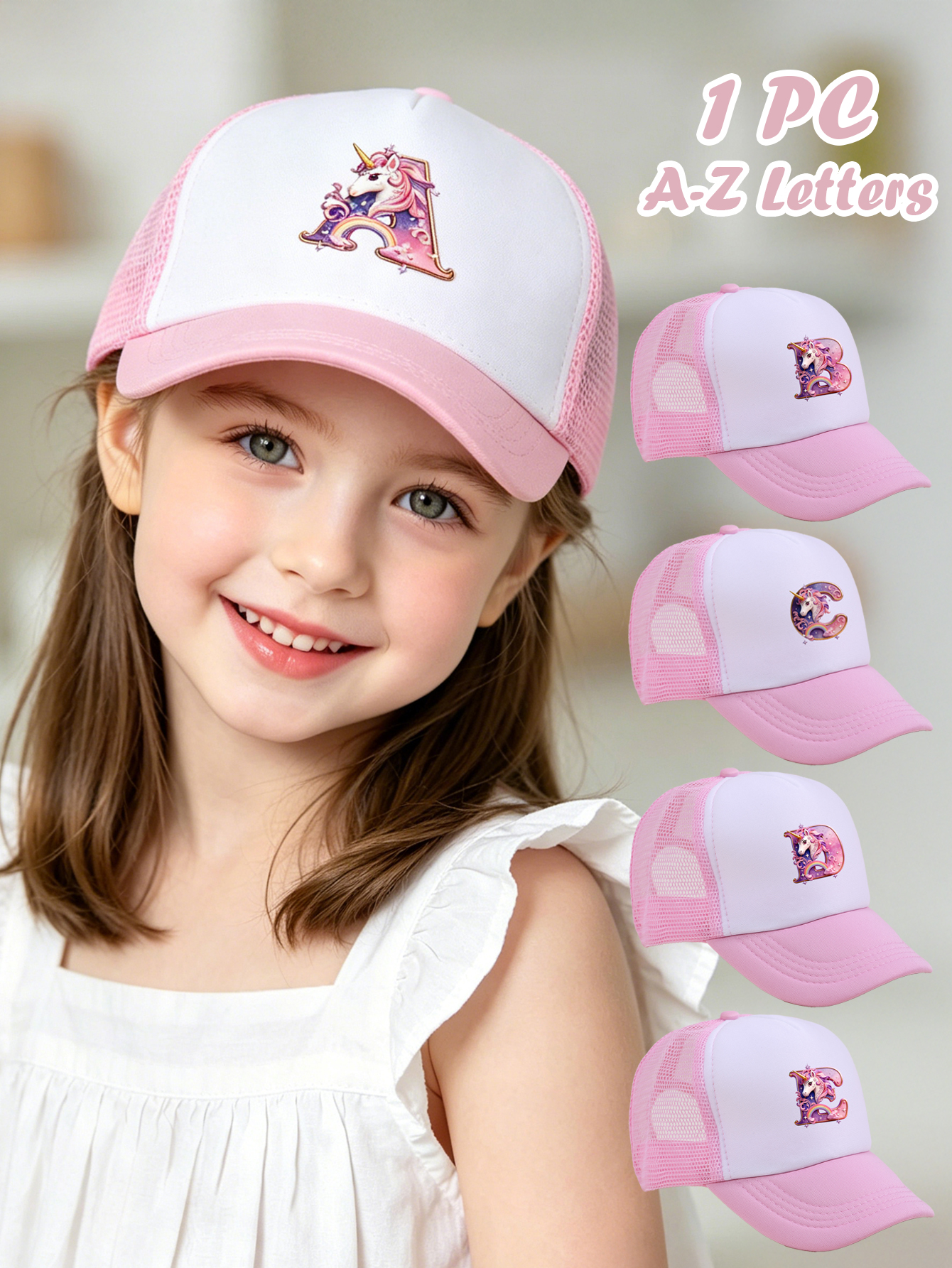 1pc pink baby hat  Adjustable  – обзор и цена Baby Products For Summer