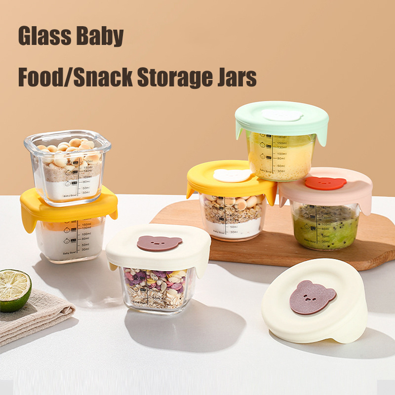 180ml Glass Baby Food Storage  – обзор и цена Baby Food Storage Jar