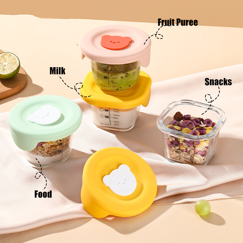 180ml Glass Baby Food Storage  – обзор и цена Baby Food Storage Jar