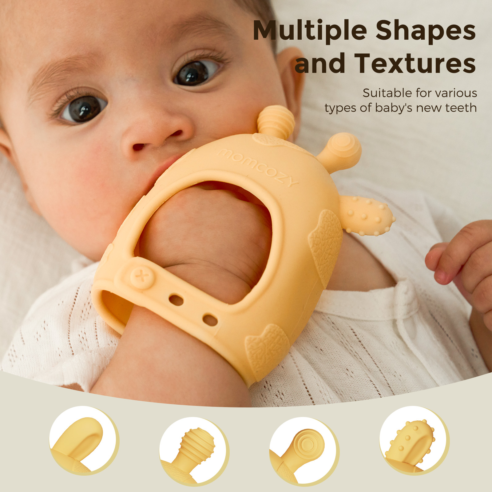 Momcozy Baby Teether Toys, Bab – обзор и цена Baby Products Essentials