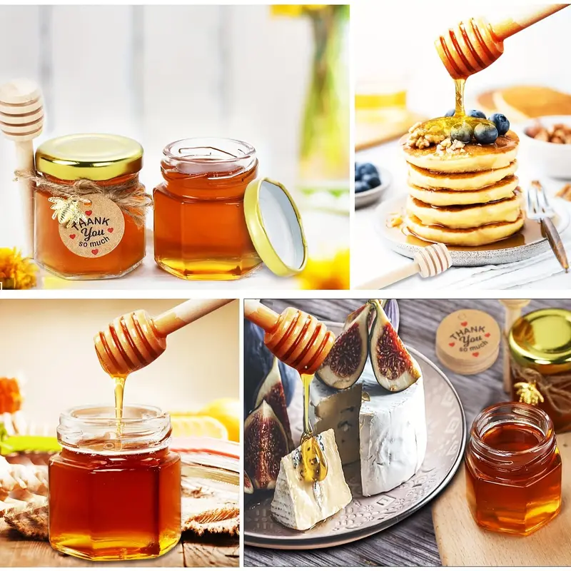 1.5oz, Hexagonal Mini Glass Ho – обзор и цена Baby Food Storage Jar