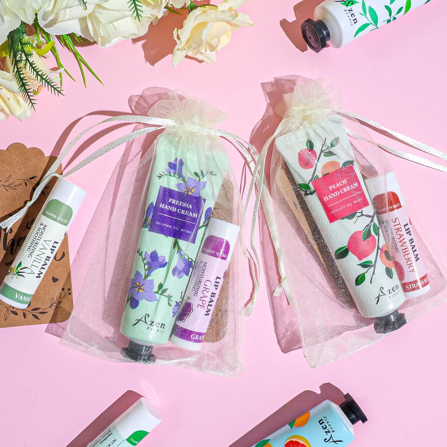 8 Sets Hand Cream and Lip Balm – обзор и цена Baby Products Cream