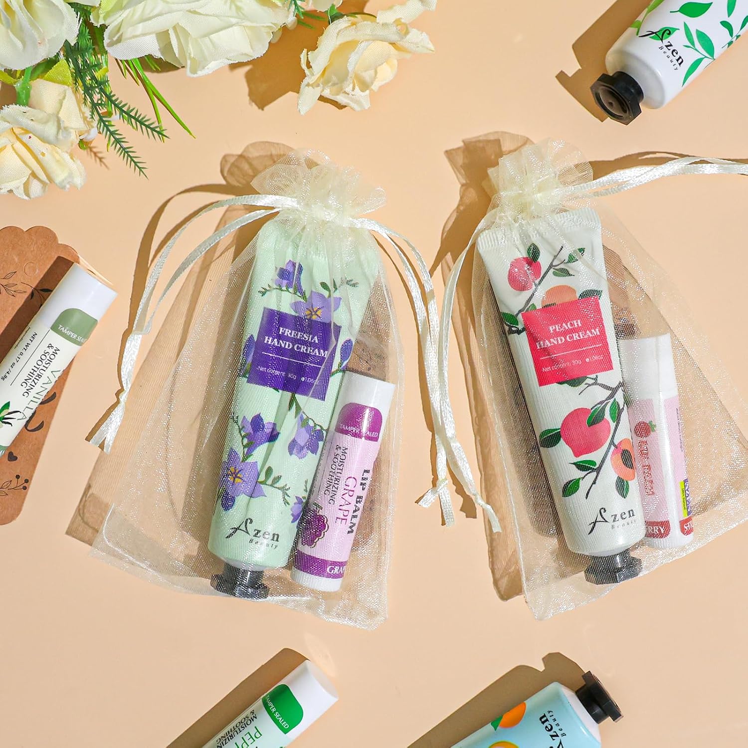 8 Sets Hand Cream and Lip Balm – обзор и цена Baby Products Cream